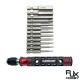RJXHOBBY 12pcs 1/4 Inch 6.35mm Length 50mm Hex Shank Magnetic Hexagon Screwdriver