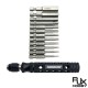 RJXHOBBY 12pcs 1/4 Inch 6.35mm Length 50mm Hex Shank Magnetic Hexagon Screwdriver