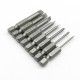 RJX 8pcs 1/4 Inch 6.35mm Length 50mm 1.5 / 2.0 / 2.5 / 3.0 / 4.0 / 4.5 / 5.0 /6.0mm Flat Head Screw driver 
