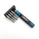 RJX 8pcs 1/4 Inch 6.35mm Length 50mm 1.5 / 2.0 / 2.5 / 3.0 / 4.0 / 4.5 / 5.0 /6.0mm Flat Head Screw driver 