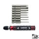 RJX 8pcs 1/4 Inch 6.35mm Length 50mm 1.5 / 2.0 / 2.5 / 3.0 / 4.0 / 4.5 / 5.0 /6.0mm Flat Head Screw driver 