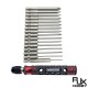 RJX 16pcs 1/4 Inch 6.35mm Length 75mm Phillips Screwdriver PH00 PH0 PH1 PH2