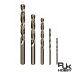RJX 1pcs 10.5-20mm M35 cobalt-bearing twist drill metal plate drill bit high speed steel material twist drill metal open hole