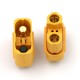 RJX  1pair Amass AS150U Anti-sparking Plug Waterproof Connector with Signal Pin AS150U Male Female Plug