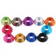 RJX 50pcs M2 M2.5 M3 M4 M5 alum washer for Hex Socket head Cap Screw