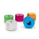 RJX 50pcs Aluminum alloy M3 M4 Knurled Thumb Nuts Reticulate Adjust Multicolor Nut