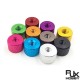 RJX 50pcs Aluminum alloy M3 M4 Knurled Thumb Nuts Reticulate Adjust Multicolor Nut
