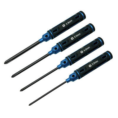 RJX  upgraded HSS titanized Phillips Screwdriver Tools 3.0mm 4.0mm 5.0mm 5.8mm for RC FPV Car Boat Airplane