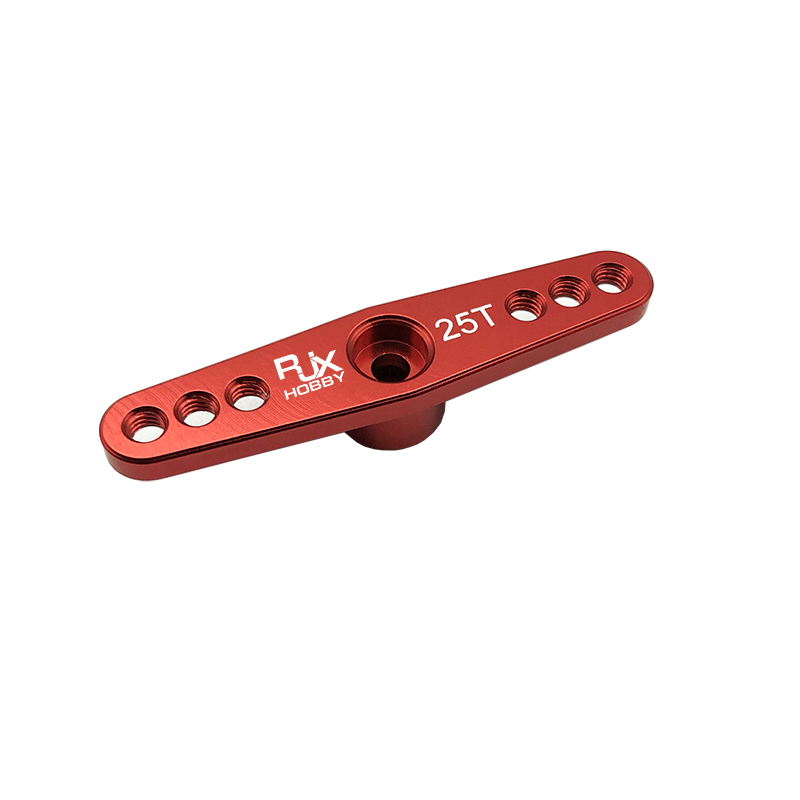 RJX 1pcs 25T CNC Metal Servo Arm For Futaba Servo