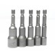 RJX 65mm 1/4" 6.35mm 5pcs 1/4in 5/16in 3/8in 7/16in 1/2in Nut Drivers