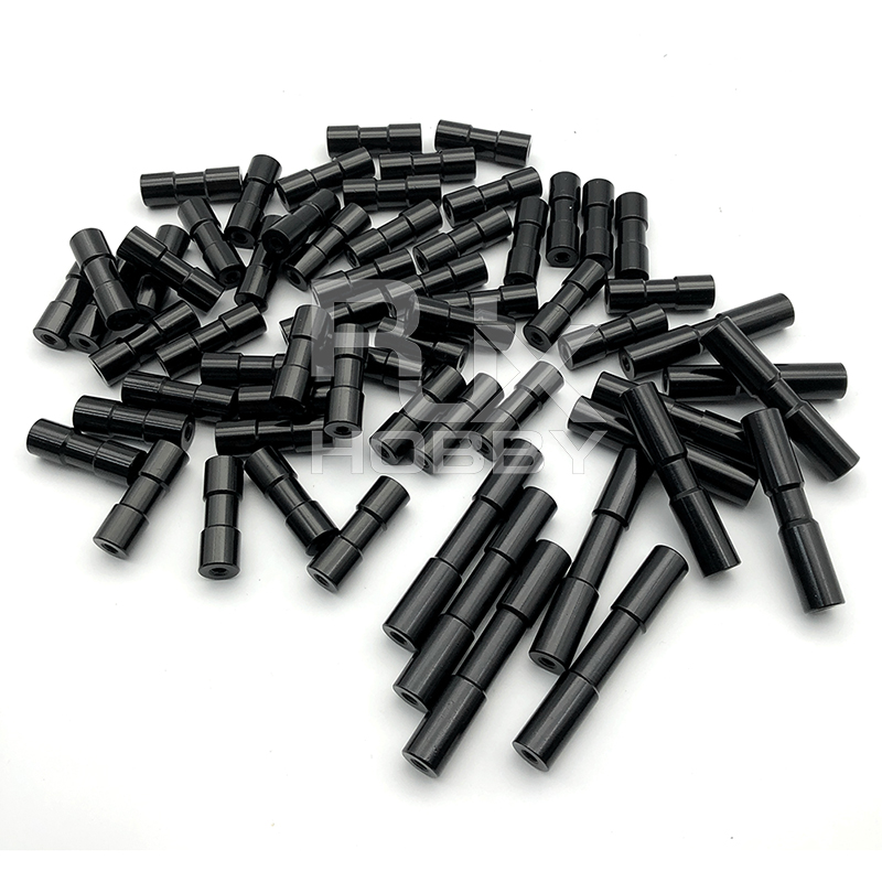 RJXHOBBY 50Pcs M4 Round Head Alum Standoff for RC Multirotors FPV Quadcopter