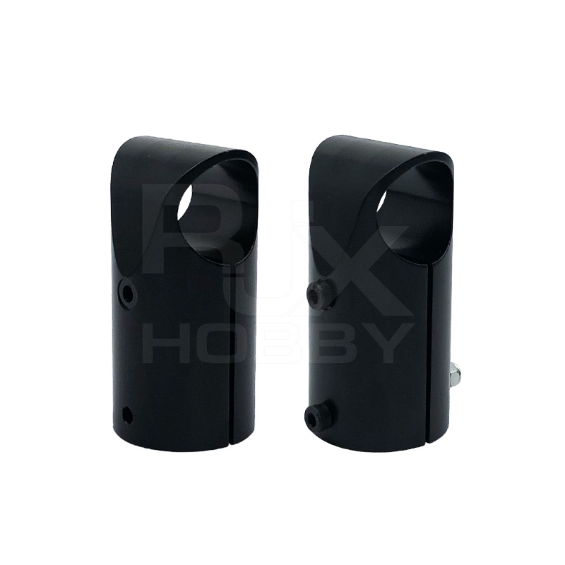 RJX 1pcs Landing Gear Aluminum Alloy Tee Tripod 25 to 20mm Carbon Fiber Tube Connector For Agriculture Drone UAV