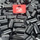 RJX 1pcs Landing Gear Aluminum Alloy Tee Tripod 25 to 20mm Carbon Fiber Tube Connector For Agriculture Drone UAV