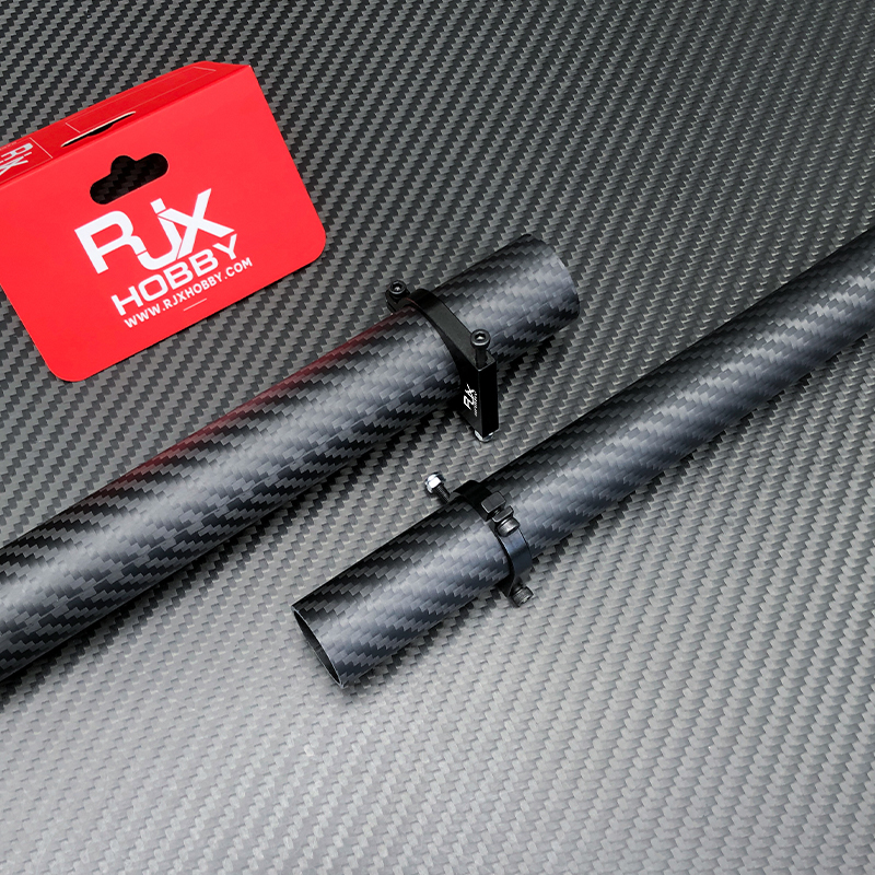 RJXHOBBY 1pcs 25mm 30mm Pipe Clamp Landing Gear Tripod Carbon Fiber Tube Clip Fixed Fixture for RC Plant Agriculture UAV Drone