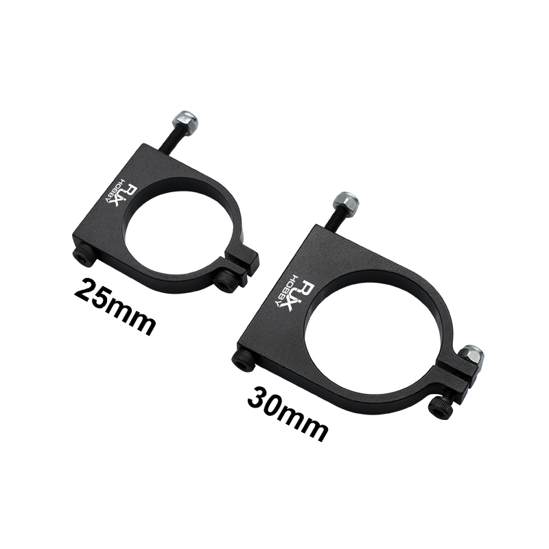 RJXHOBBY 1pcs 25mm 30mm Pipe Clamp Landing Gear Tripod Carbon Fiber Tube Clip Fixed Fixture for RC Plant Agriculture UAV Drone