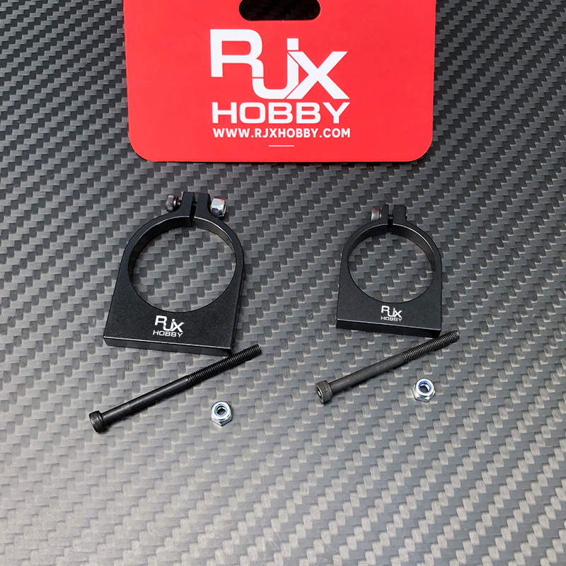 RJXHOBBY 1pcs 25mm 30mm Pipe Clamp Landing Gear Tripod Carbon Fiber Tube Clip Fixed Fixture for RC Plant Agriculture UAV Drone