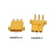 RJX 10 Pairs AMASS MR30PW Three pin Male Female 2mm Bullet Connectors Plugs 