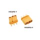 RJX 10 Pairs Amass MR30PB plug circuit board with XT30 3-pin  for model aircraft battery connectors 