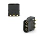 RJX10PCS Amass MR60PW-M Three Core Gold-plated Male Plug Horizontal PCB Circuit Board Connector for RC Aircraft Battery Parts
