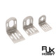 RJX 1pcs 380 550 775 Motor Stainless Steel Bracket Adjustable Frame Fixing Mount Base Parts for RC Racing Boat