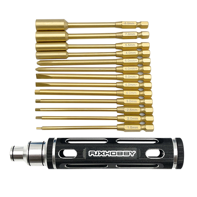 RJX 14in1 Hex Nut Phillips Flat Screwdriverfor RC Car helicopter FPV