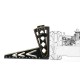 RJX 1pcs Alloy Ultra Camber Gaurge Tire Angle Ruler Tools for RC Cars 1/6 1/7 1/8 1/10 Axial Traxxas Arrma HSP HPI LOSI TM