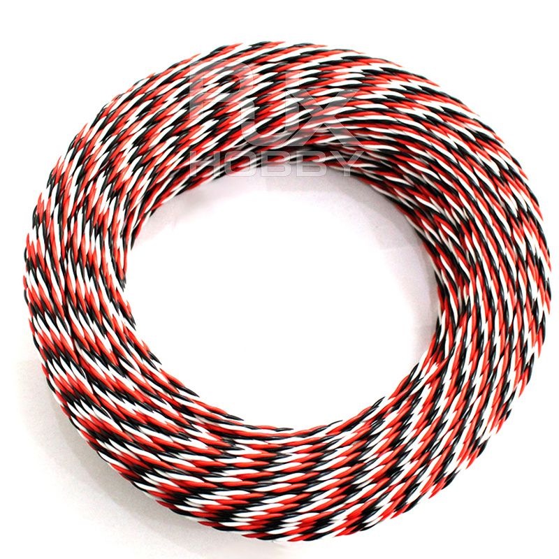 RJX 22AWG 60 Core 3 Way Twist Servo For UAV RC Airplane Accessorie