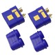 RJX QS8-S Battery Connector Large Current Golden Plated Male Female Plugs with Sheath