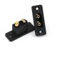 RJXHOBBY 5pcs Amass XT90E-M Brass Gold Plated Male Connector with Dust-proof Cover PVC Plug Protective Sleeve Cap