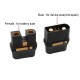 RJXHOBBY QS10-S Anti-spark Battery Connector Large Current Male Female Gold Plated Plug for RC UAV Drone