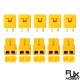 RJXHOBBY 5Pairs Amass XT30ULB XT30ULW Male Female Plug Bullet Connector Adapter With Sheath Cover for Lipo RC PCB Board Control