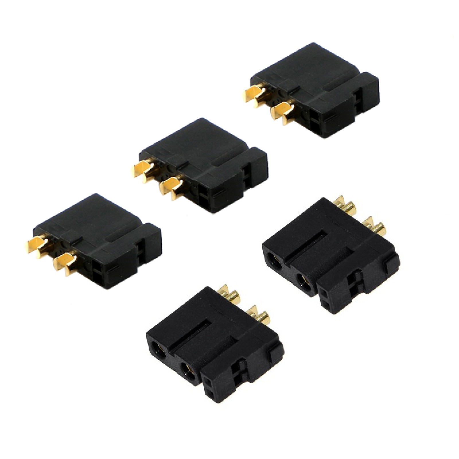 XT30 Parallel Battery Connector - 1 Female To 2 Male 7-inch For RC Charging