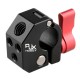 RJX Quick Release Standard 15mm Single Rod Clamp With 1/4"-20 3/8"-16 Threaded Hole For DSLR Camera 15mm Rail Support System