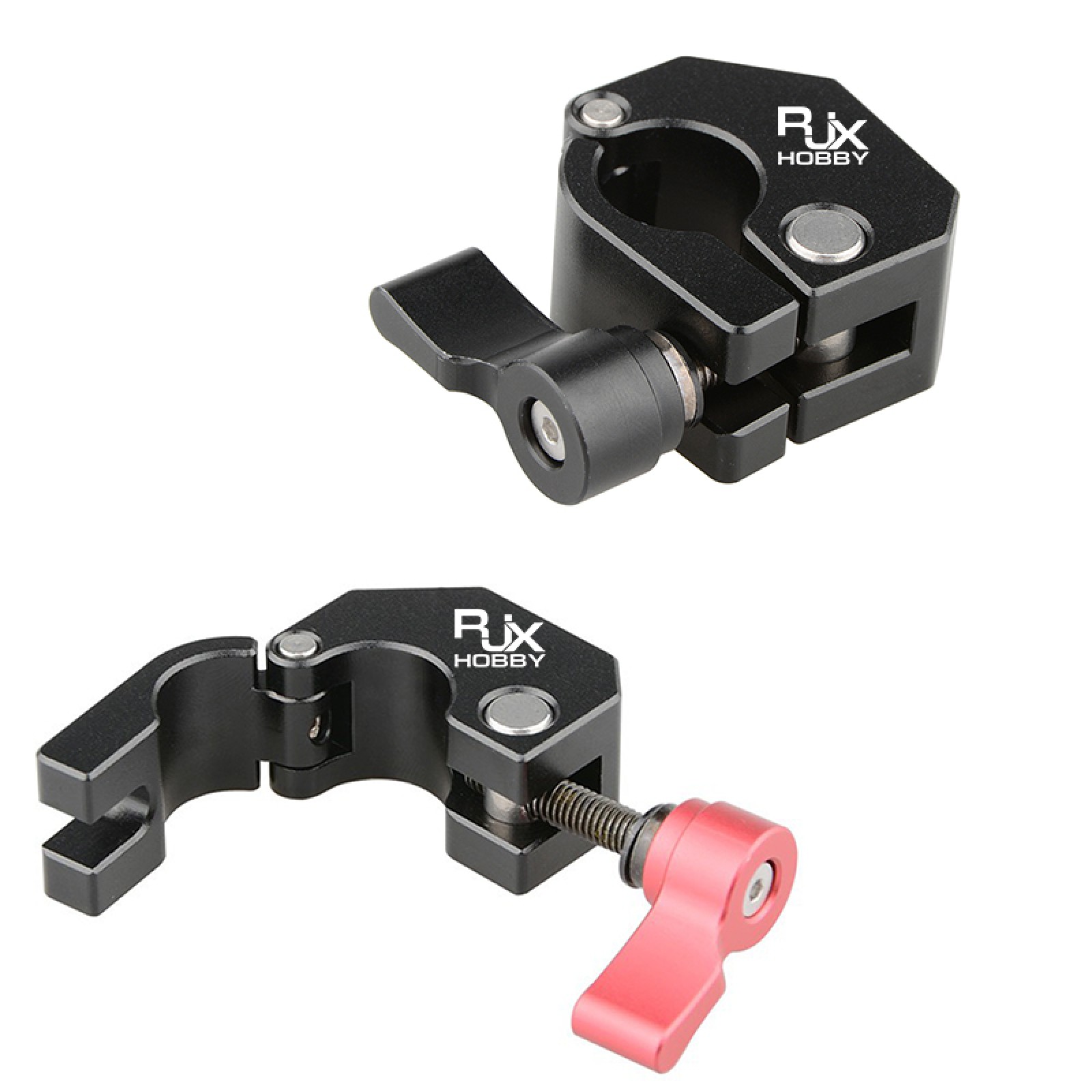 RJX Quick Release Standard 15mm Single Rod Clamp With 1/4