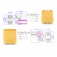 RJX 5pair AMASS XT90PB High Current Power Plug PCB Board Male Female Connector for RC Aircraft Spare Parts DIY RC Toys Models