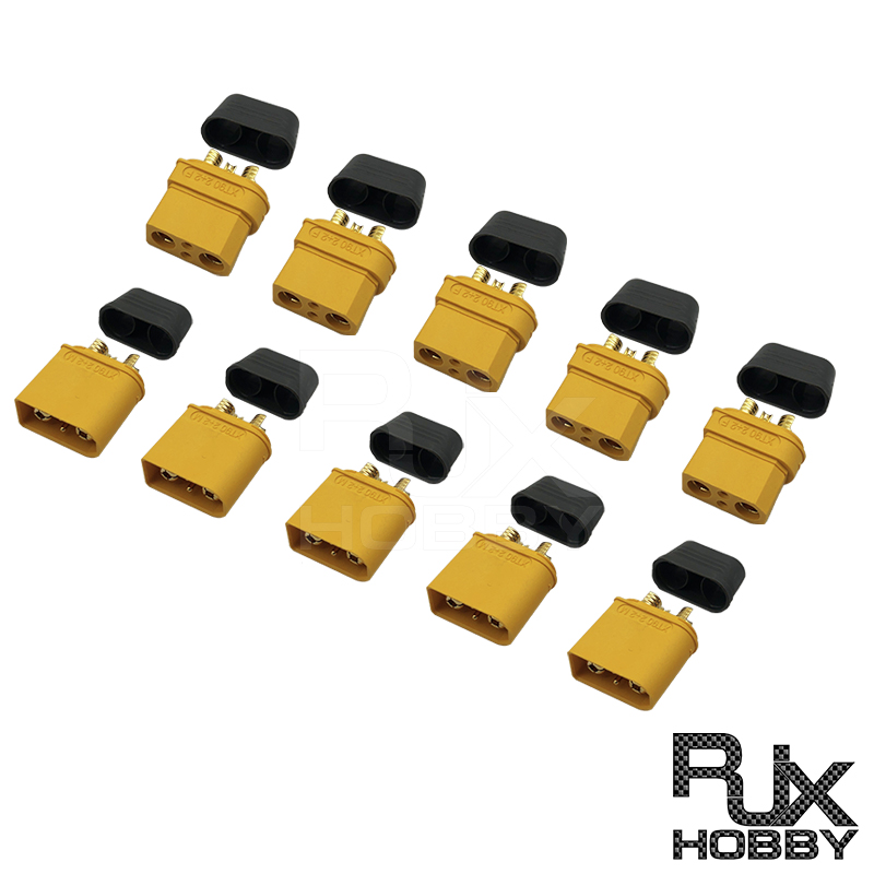 RJX 5Pair AMASS XT90I（with Signal Pin ) Male & Femal Connector Plug for RC Lipo Battery RC Multicopter Airplane Controller