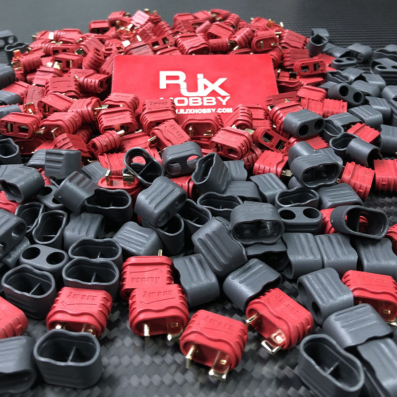 RJX 5Pair Amass AM-1015E T-plug Battery Connector Set Male Female for FPV LiPo Battery RC model