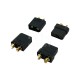 RJXHOBBY 5pair Amass XT90H XT90 Large Current Lipo Battery Connector Male Female Gold-plated Plug with Sheath 