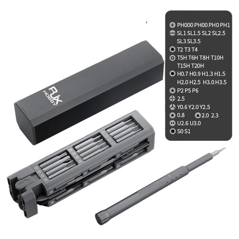 RJX Multifunction screwdriver set S2 Phillips slotted Precision Screw driver bit Mobile notebook maintenance tool hand tools