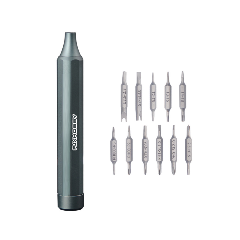 RJX 22 in 1 / 11pcs  Precision Screwdriver Mini Portable Screwdriver Set Multi-functional Screw Driver 