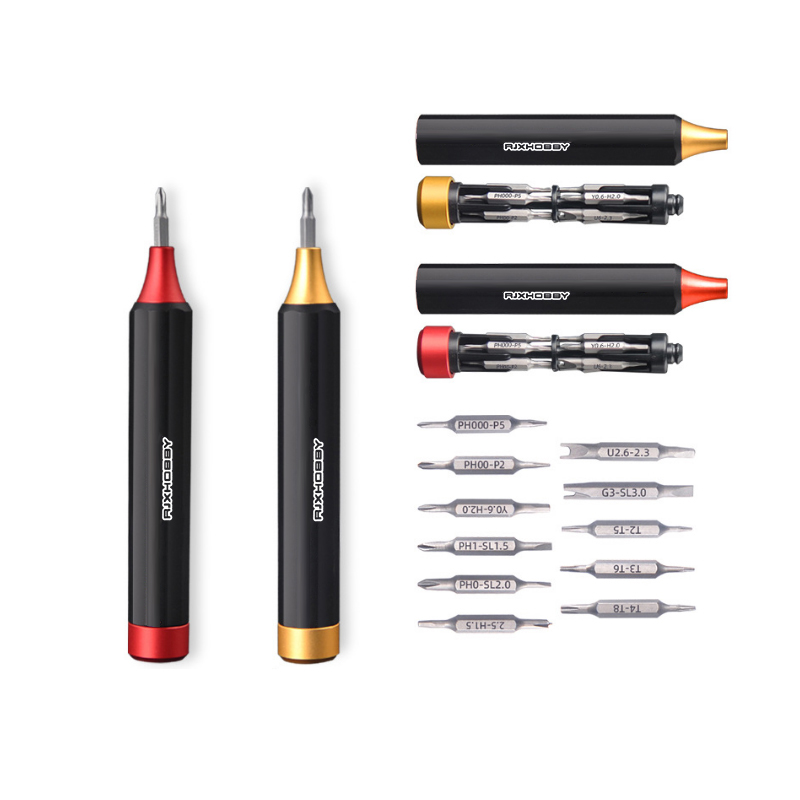 RJX 22 in 1 / 11pcs  Precision Screwdriver Mini Portable Screwdriver Set Multi-functional Screw Driver 