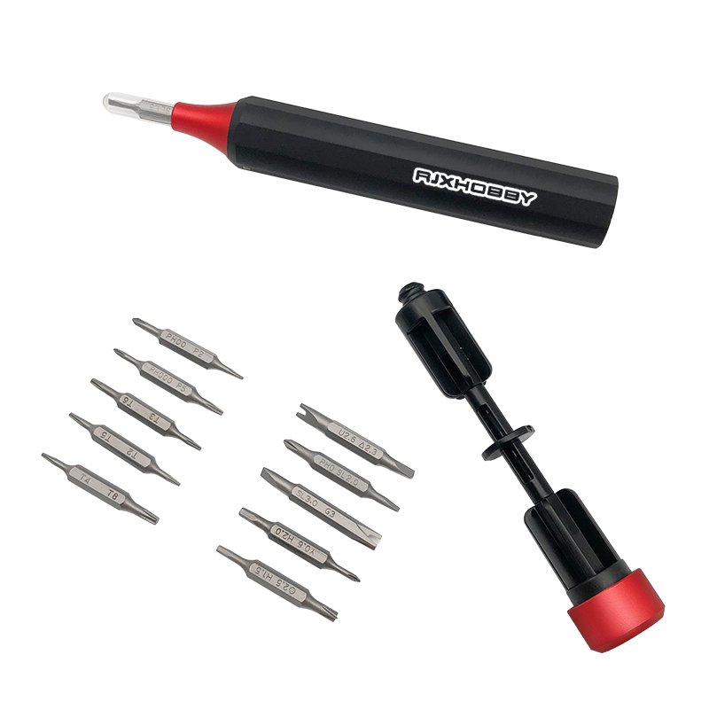 RJX 22 in 1 / 11pcs  Precision Screwdriver Mini Portable Screwdriver Set Multi-functional Screw Driver 