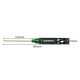 RJXHOBBY Green Supper Light Knurled Grip HSS titanized Hex Screw driver Tools 1.5mm / 2.0mm / 2.5mm / 3.0mm