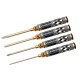 RJXHOBBY 4pcs HSS titanized Phillips Screwdriver Tools 3.0mm 4.0mm 5.0mm 5.8mm for RC FPV Car Boat Airplane