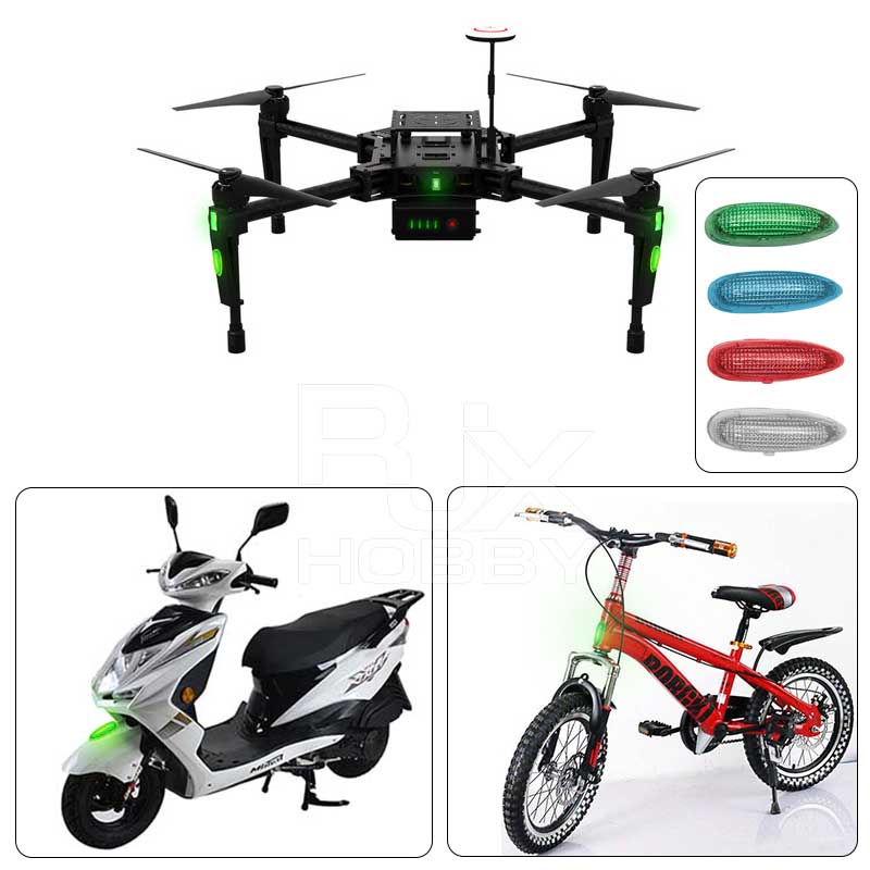 RJX LED Position Light Wireless Navigation Light for RC Airplane Part