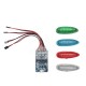 RJX Wireless Navigation Light III Version 1S Rechargeable 4 Modes LED lights for RC hobby fixed-wing Aircraft Ducted
