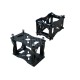 RJX 1Sets 3K Carbon Fiber Tube Clamp+Motor Mount Fixture Clip Holder Bracket for 25X38mm / 20x30mm Octagon Carbon Fiber Tubes