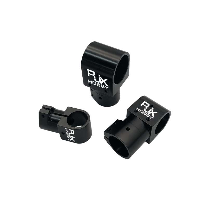 RJX 1pcs 16,20,25,30,40 Landing Gear Aluminum Alloy Tee Tripod Carbon Fiber Tube Connector For Agriculture Drone UAV