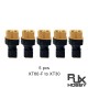RJX 5pcs XT60 Female To XT30 male battery converter plug