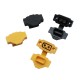 RJXHOBBY 4pcs Amass XT60E-F Female Plug Large Current Gold/Brass Ni Plated Connector Power Battery Connecting Adapter